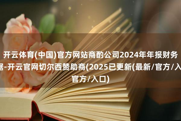 开云体育(中国)官方网站商酌公司2024年年报财务数据-开云官网切尔西赞助商(2025已更新(最新/官方/入口)