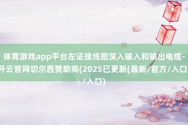 体育游戏app平台左证接线图深入输入和输出电缆-开云官网切尔西赞助商(2025已更新(最新/官方/入口)
